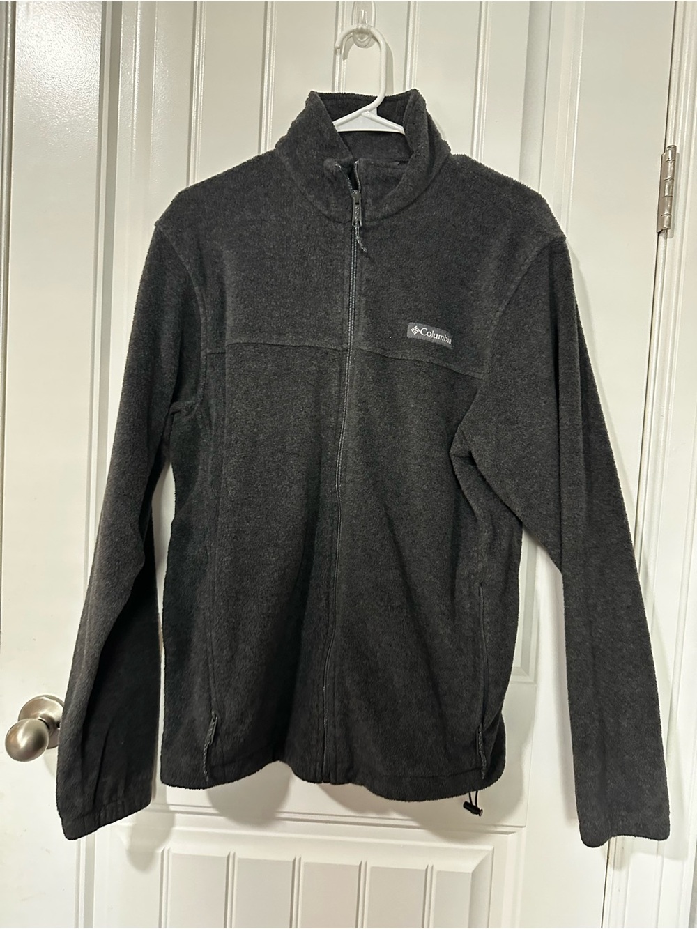 Columbia Men's Zip-Up Fleece Jacket - Charcoal